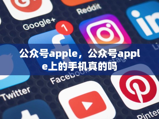 公众号apple，公众号apple上的手机真的吗