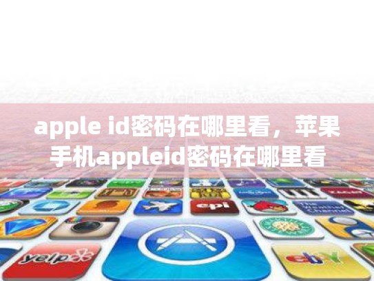 apple id密码在哪里看，苹果手机appleid密码在哪里看