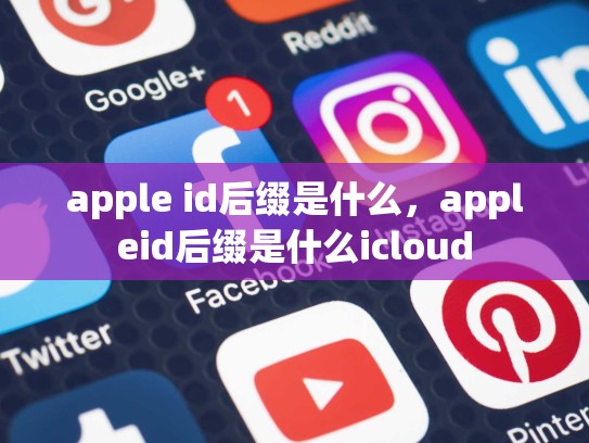 apple id后缀是什么，appleid后缀是什么icloud