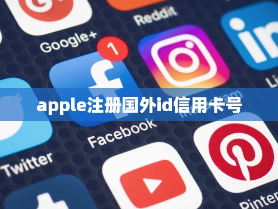 apple注册国外id信用卡号