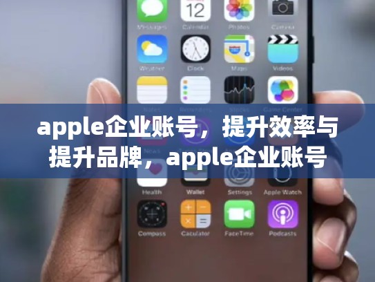 apple企业账号，提升效率与提升品牌，apple企业账号