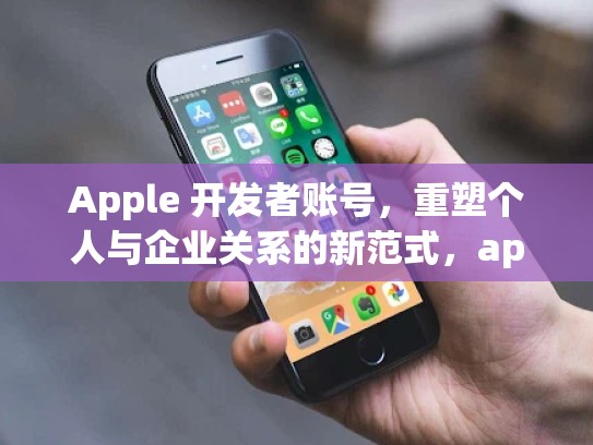 Apple 开发者账号，重塑个人与企业关系的新范式，apple开发者账号注册