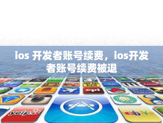 ios 开发者账号续费，ios开发者账号续费被退