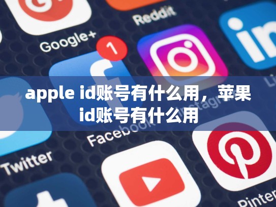 apple id账号有什么用，苹果id账号有什么用