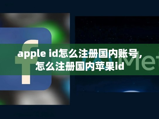 apple id怎么注册国内账号，怎么注册国内苹果id