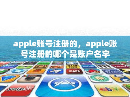 apple账号注册的，apple账号注册的哪个是账户名字