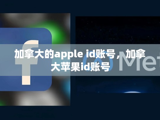 加拿大的apple id账号，加拿大苹果id账号