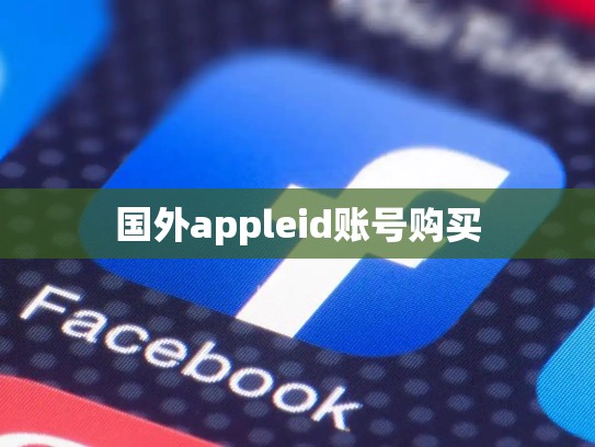 国外appleid账号购买