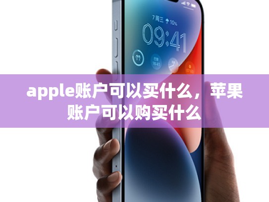 apple账户可以买什么，苹果账户可以购买什么